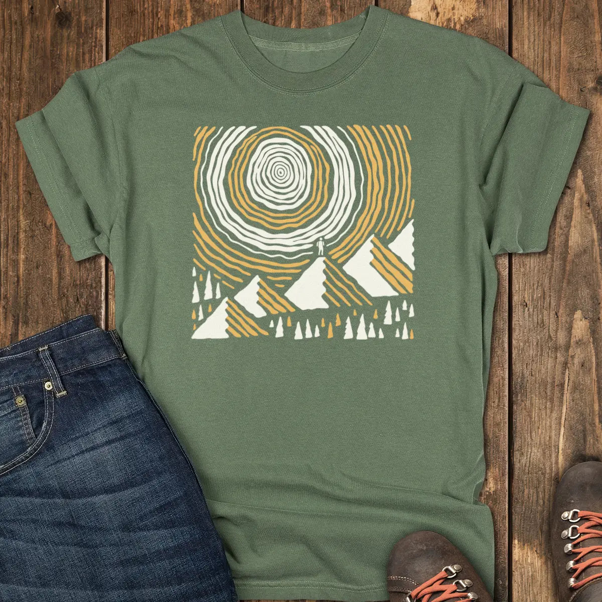 Worth the Climb Tee - Moss