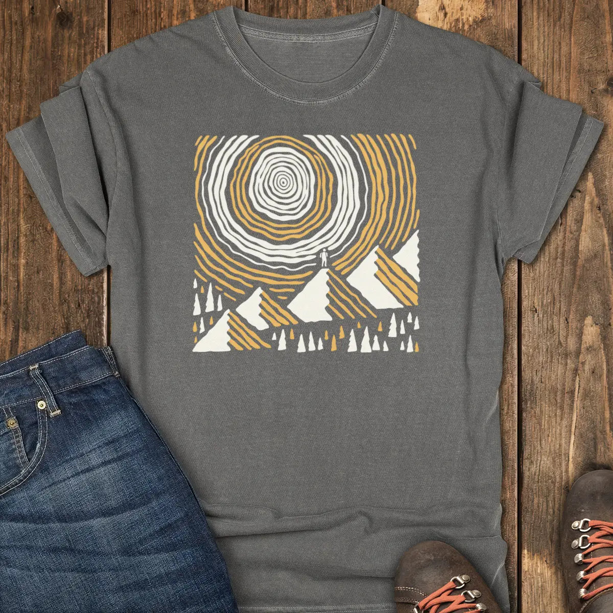 Worth the Climb Tee - Pepper